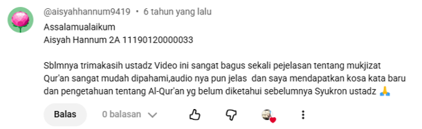 komentar positif 9 juga